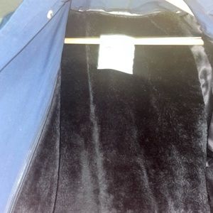 London fog trench coat with fur inside